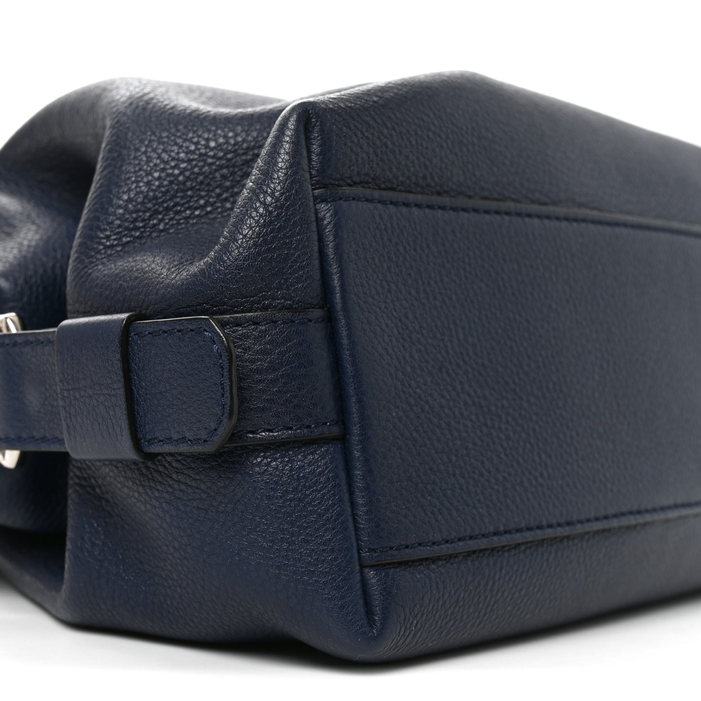 Pebbled Calfskin Small Nightingale Night Blue