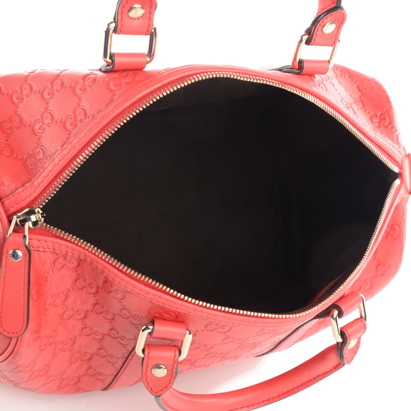Guccissima Vitello Tender Medium Joy Boston Sporting Red