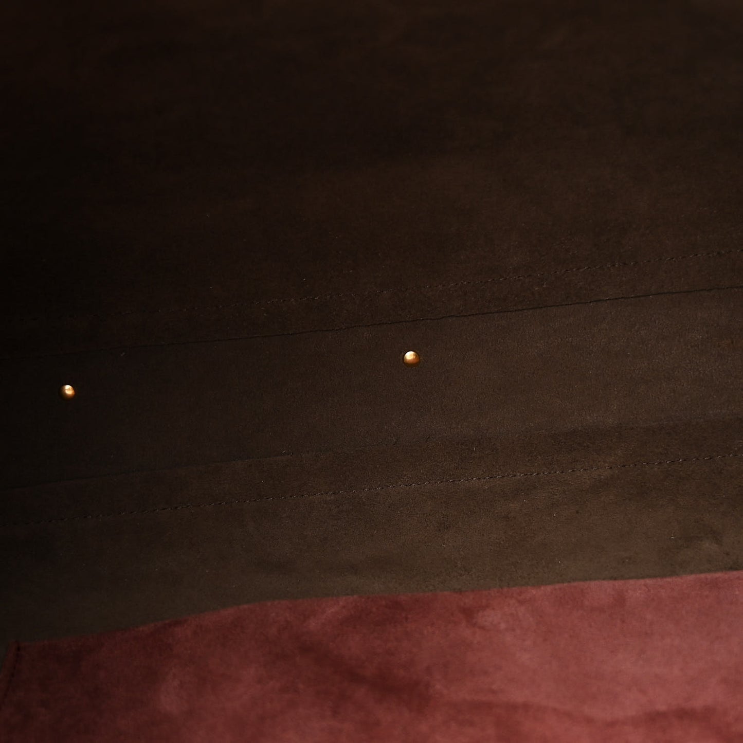 Grained Calfskin Marcie Hobo Tote Dark Nut