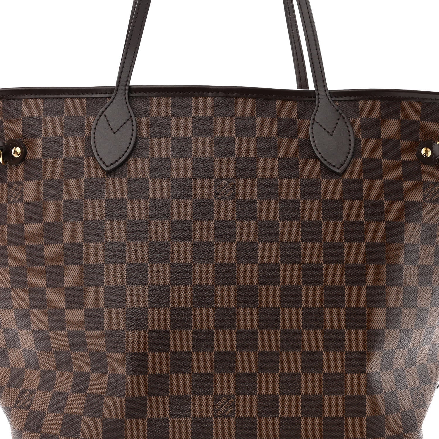 Louis Vuitton Damier Ebene Neo Neverfull MM Rose Ballerine 9 of 11