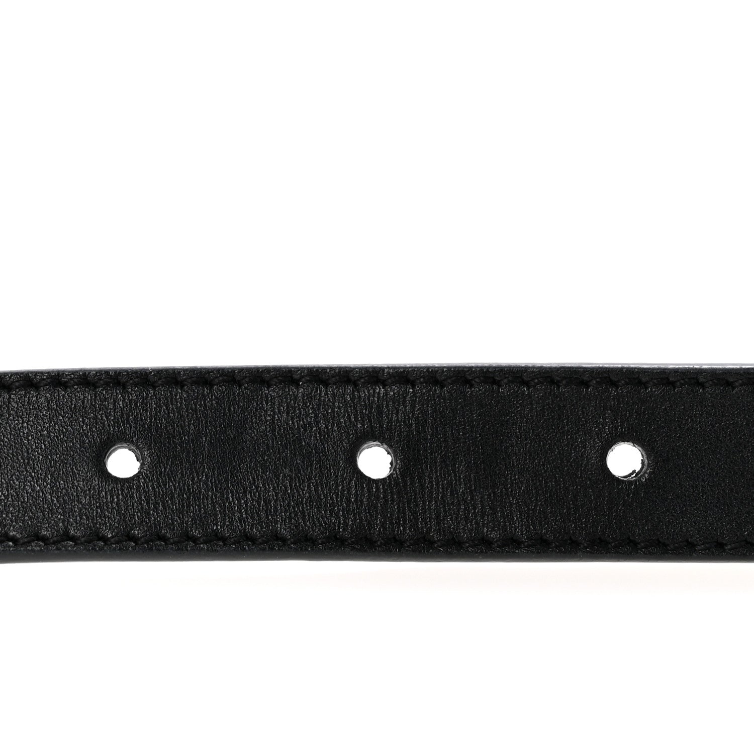 Gucci Calfskin Double G 20mm Belt 80 32 Black 3 of 8