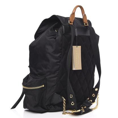 Burberry Nylon Large Rucksack Backpack Black 2 of 9