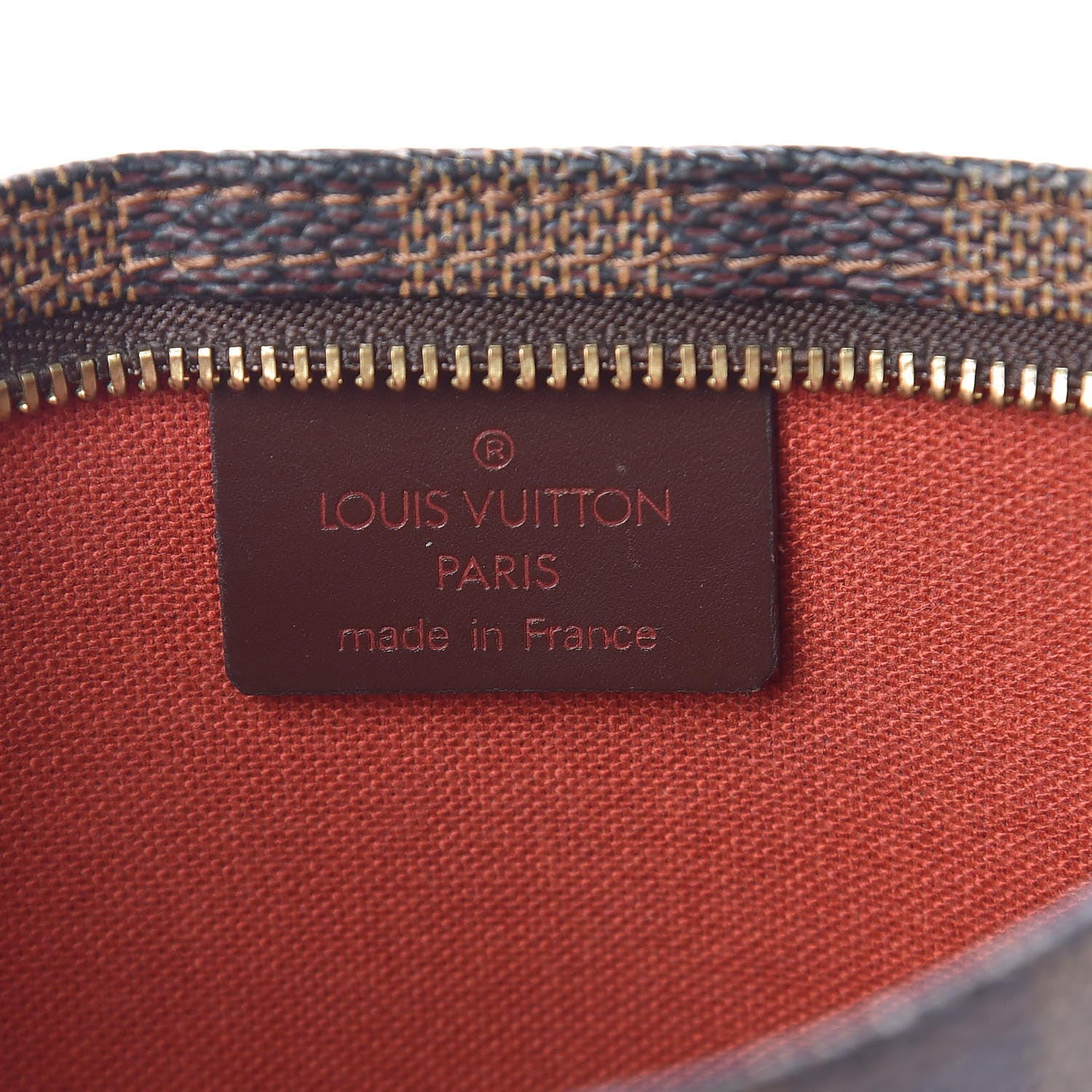 Louis Vuitton Damier Ebene Navona Pochette Accessories 6 of 10