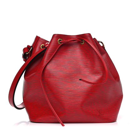 Louis Vuitton Epi Petit Noe Castillan Red 1 of 17