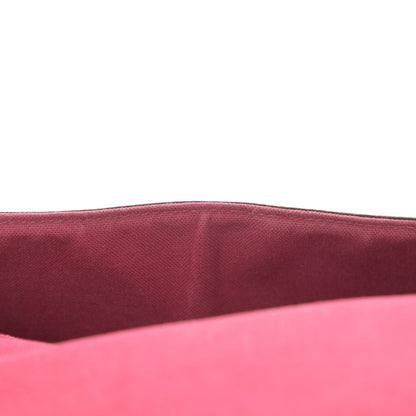 Louis Vuitton Monogram Pochette Felicie Chain Wallet Fuchsia 9 of 13