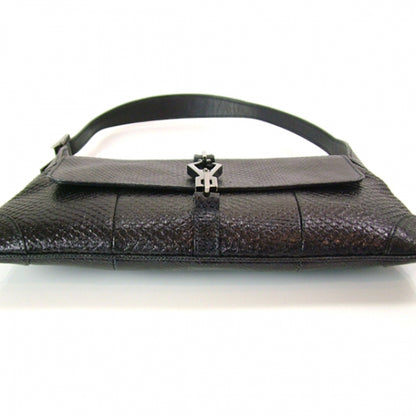 Gucci Leather Embossed Jackie O Hobo Black 5 of 8