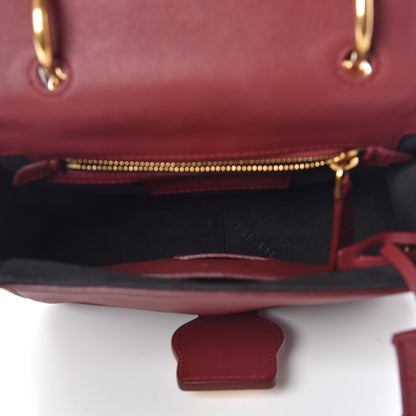 Burberry Trench Calfskin Small DK88 Top Handle Bag Antique Red 6 of 11