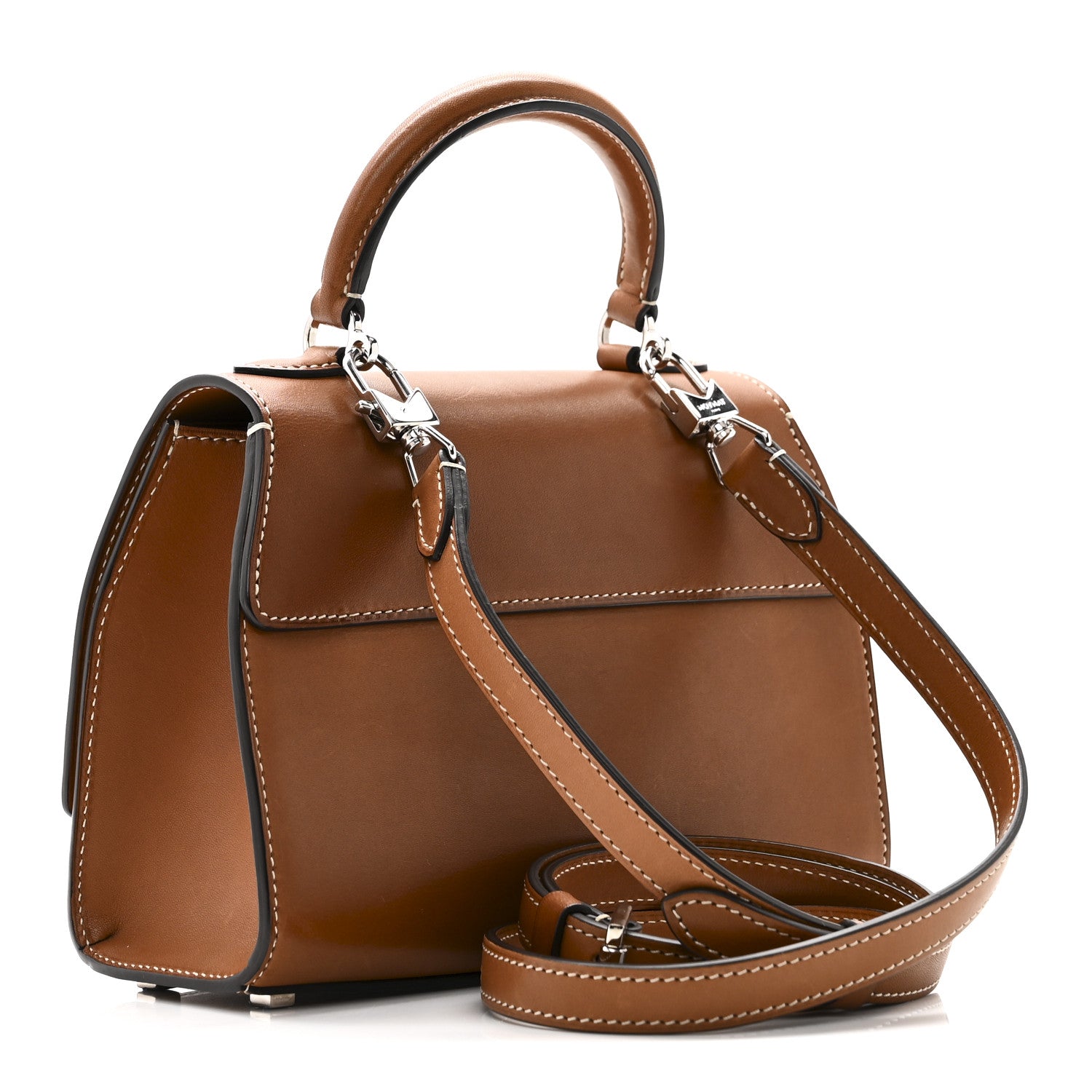 Moynat Barenia Rejane BB Cognac 3 of 9