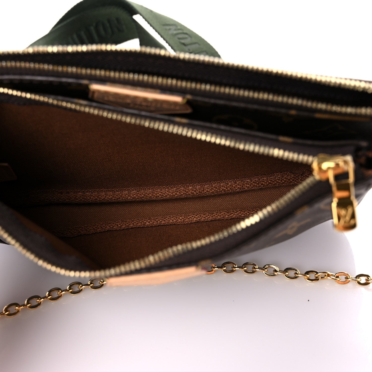 Louis Vuitton Monogram Multi Pochette Accessories Kaki 6 of 16