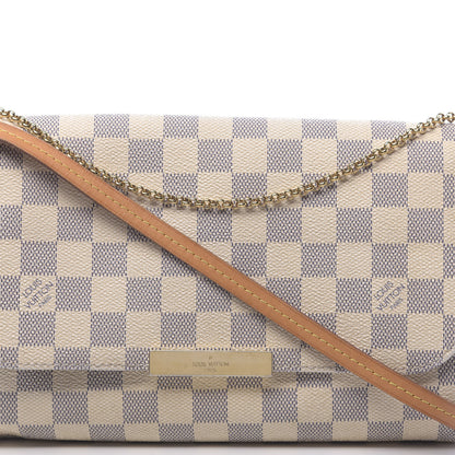 Louis Vuitton Damier Azur Favorite MM 14 of 14