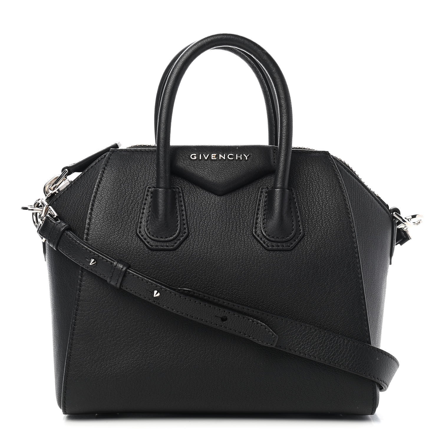 Givenchy Sugar Goatskin Mini Antigona Black 1 of 10