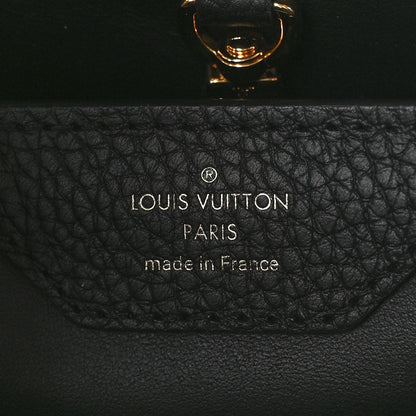 Louis Vuitton Taurillon Capucines Leopard BB Black 6 of 10