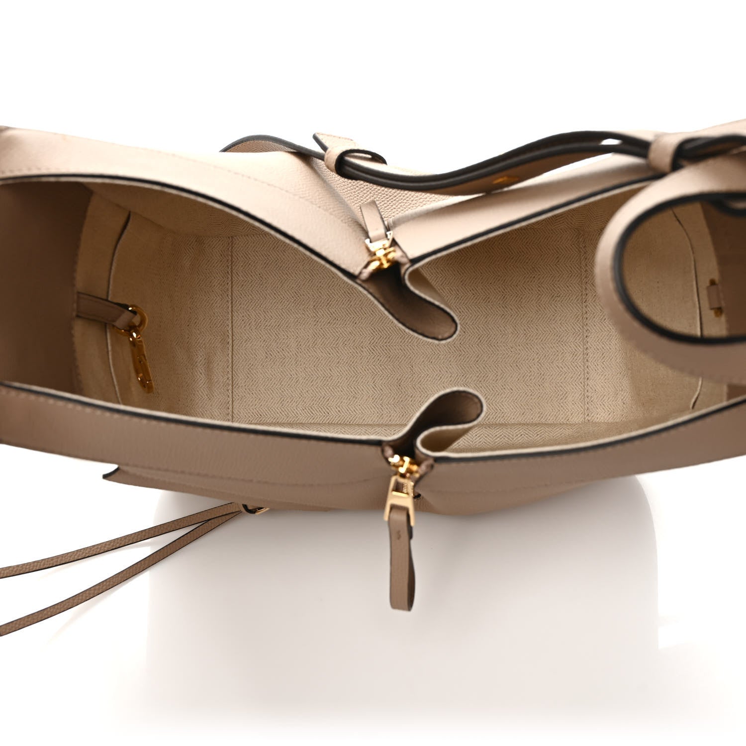 Loewe Grained Calfskin Small Hammock Shoulder Bag Sand 5 of 9