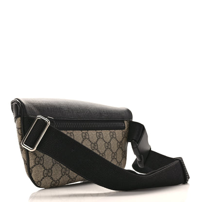 Gucci GG Supreme Monogram Belt Bag Black 3 of 8