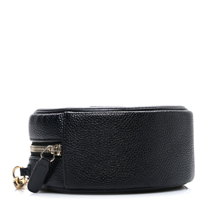 Chanel Caviar Quilted Round Filigree Crossbody Black 4 of 10