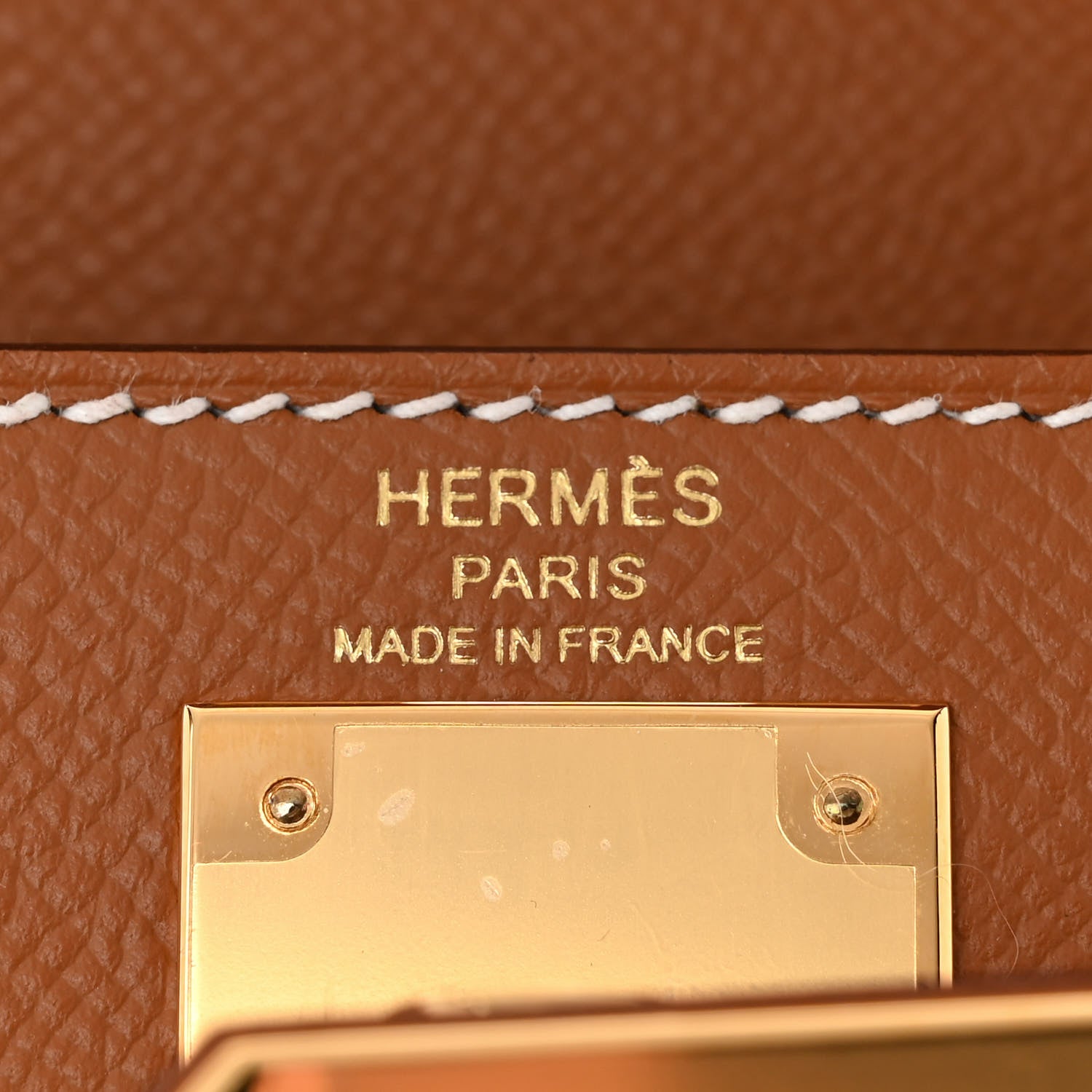 Hermes Epsom Kelly Sellier 28 Gold 6 of 11