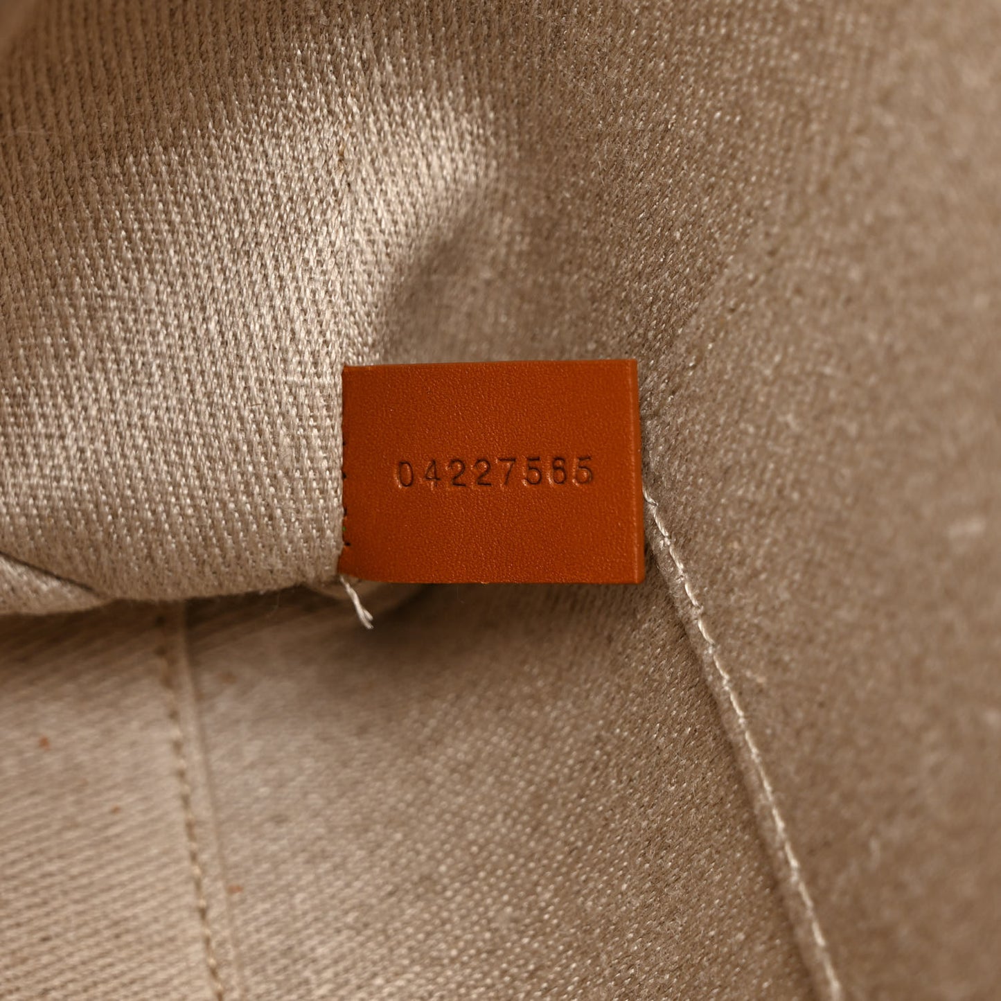 Calfskin Medium Woody Tote Caramel