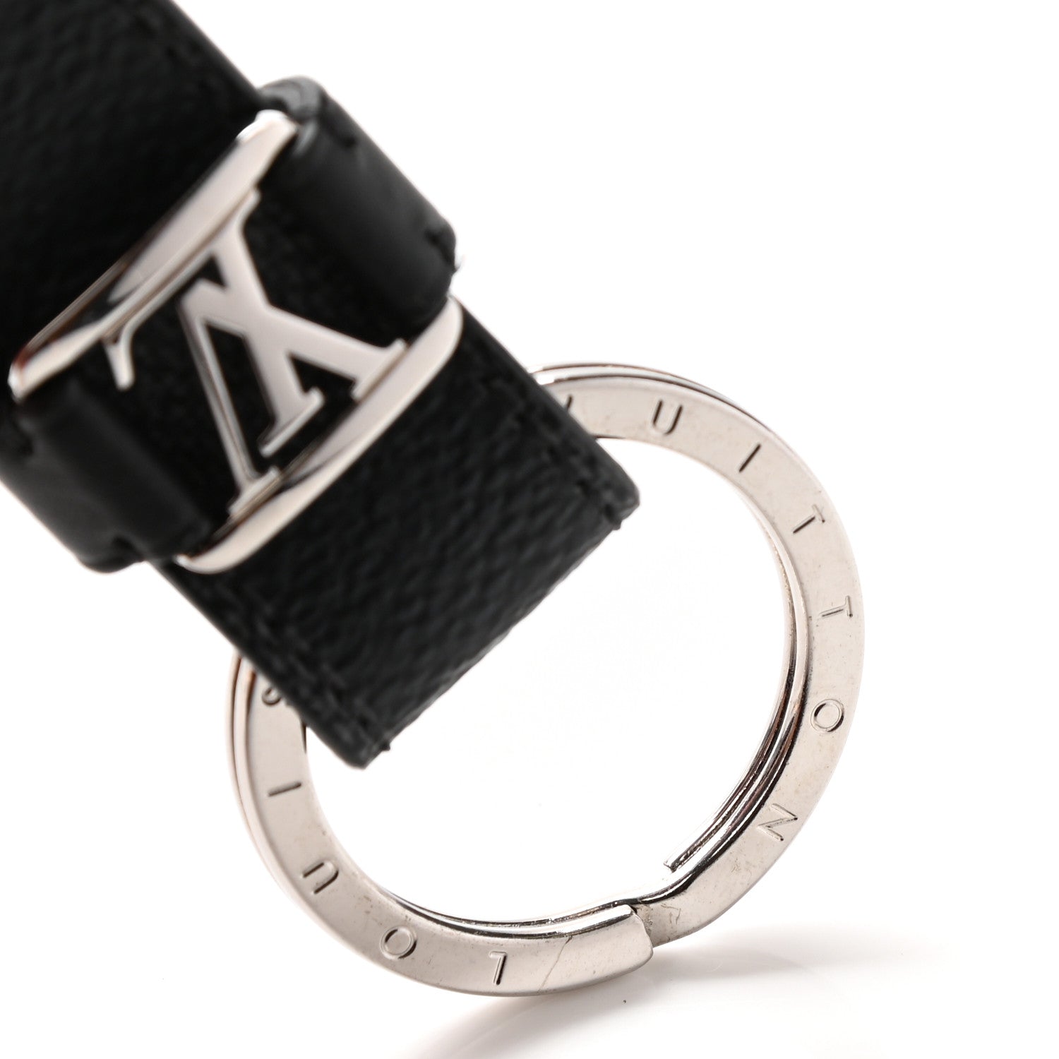 Louis Vuitton Damier Graphite LV Dragonne Key Holder 4 of 7