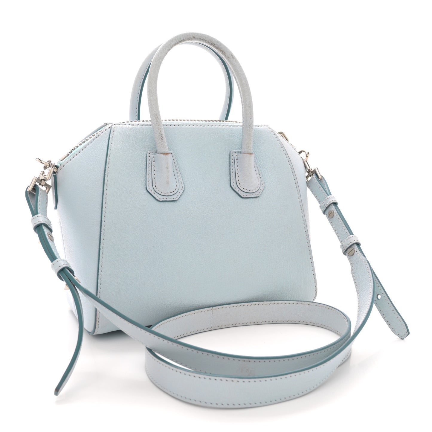 Sugar Goatskin Mini Antigona White