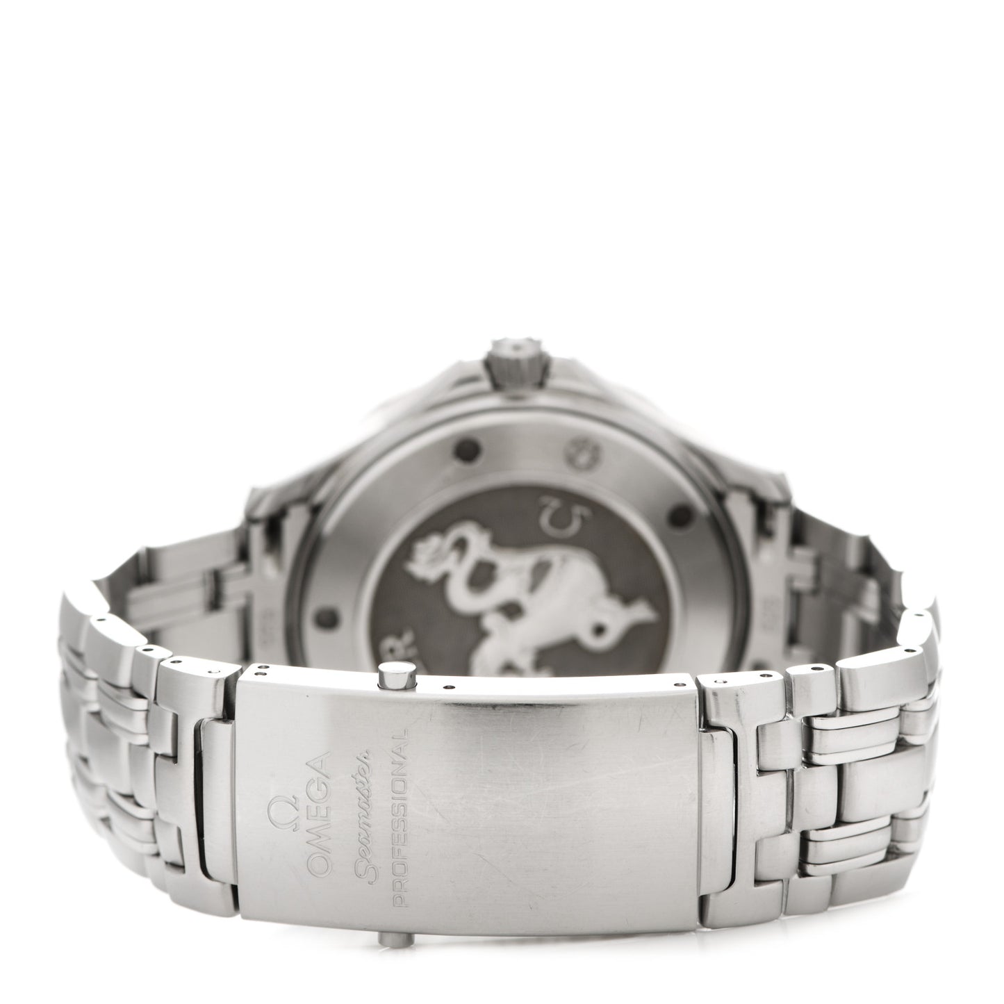 Stainless Steel 41mm Seamaster Professional Quartz Watch Blue 2221.80