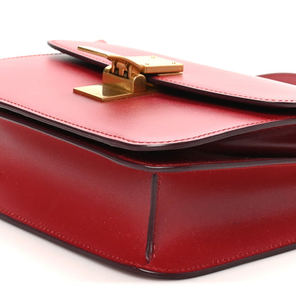 Celine Box Calfskin Teen Classic Box Flap Bag Red 9 of 9