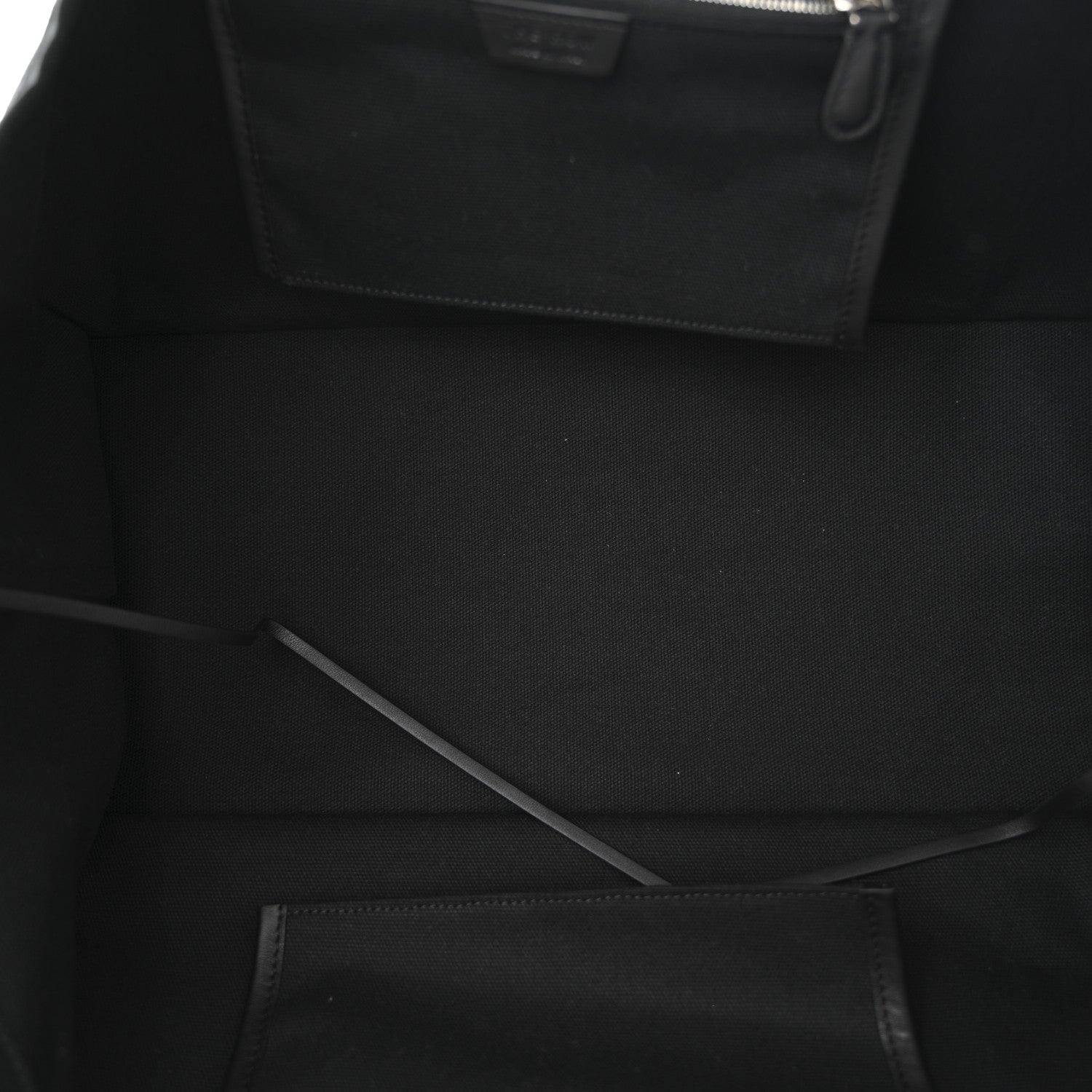 The Row Cotton Twill East West Idaho Tote Black 8 of 17