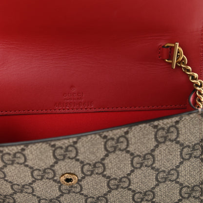 Gucci GG Supreme Monogram Mini Cherry Chain Bag 6 of 8