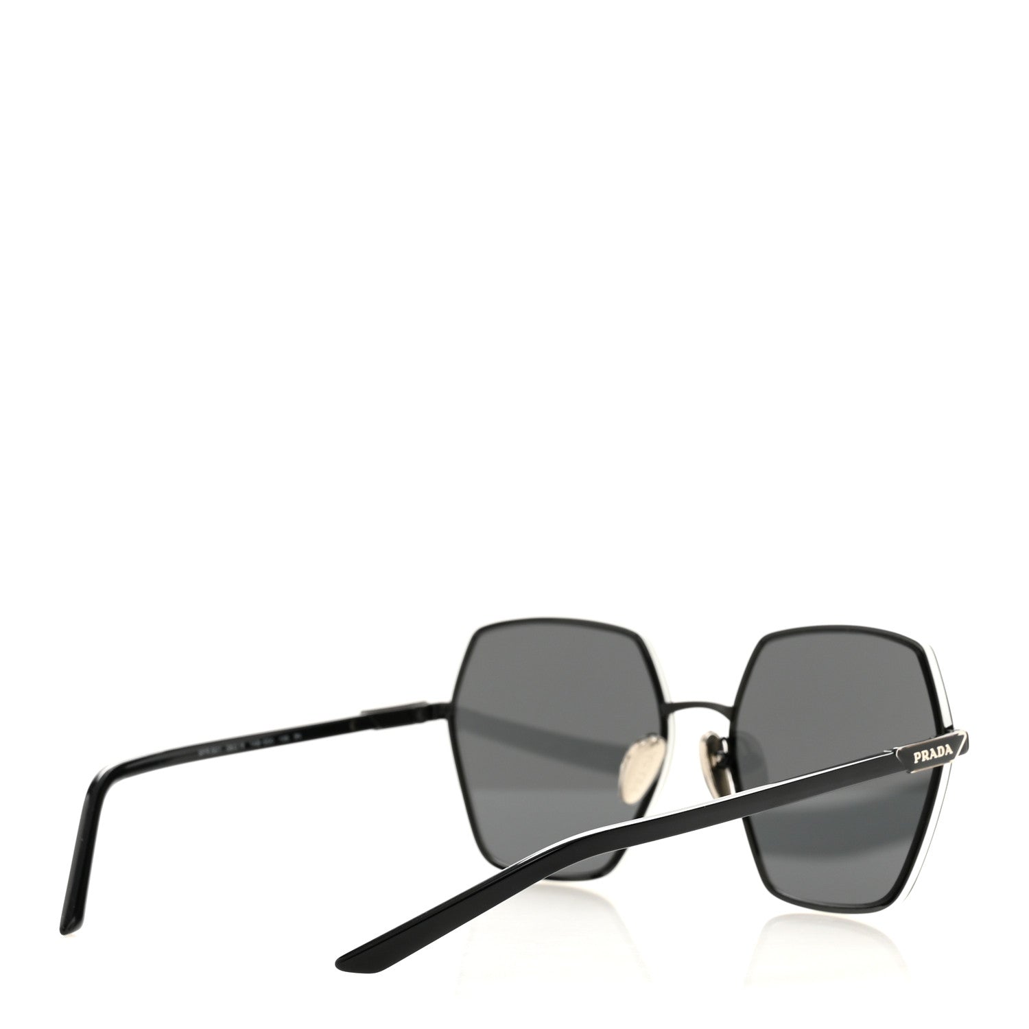 Prada Acetate Sunglasses SPR56Y Black 4 of 7