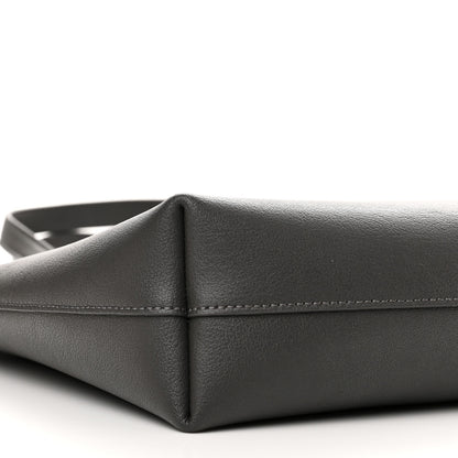 Saint Laurent Calfskin Toy Shopping Tote Earth Grey 9 of 10