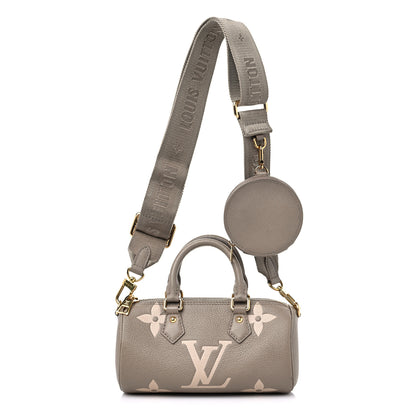 Louis Vuitton Empreinte Monogram Giant Papillon BB Tourterelle Cream 1 of 14