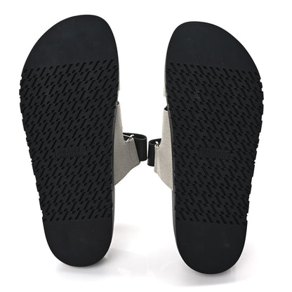 Hermes Toile De Coton Veau Lisse Mens Chypre Sandals 42.5 5 of 8