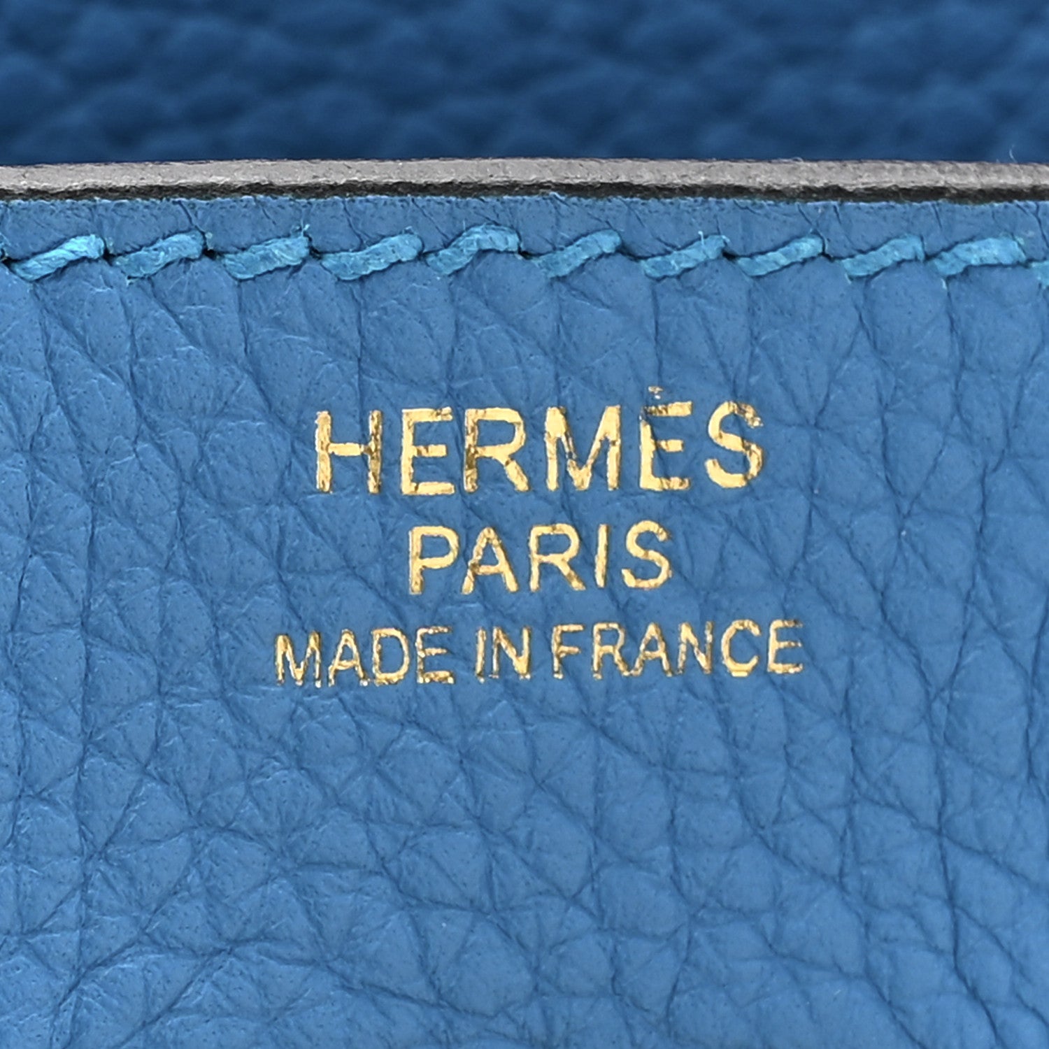 Hermes Taurillon Clemence Birkin 30 Bleu Zanzibar 6 of 12