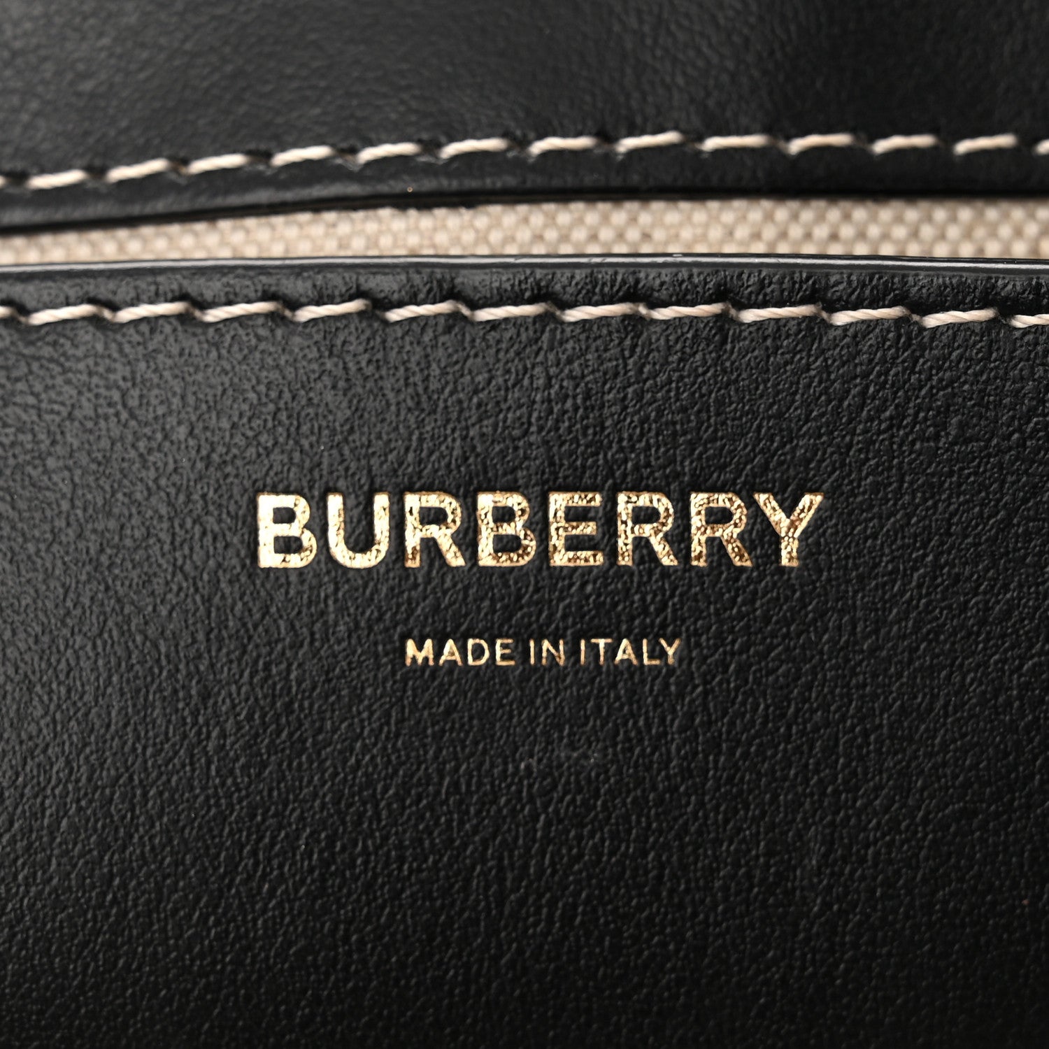 Burberry Canvas Horseferry Print Note Crossbody Bag Grey Black 6 of 13