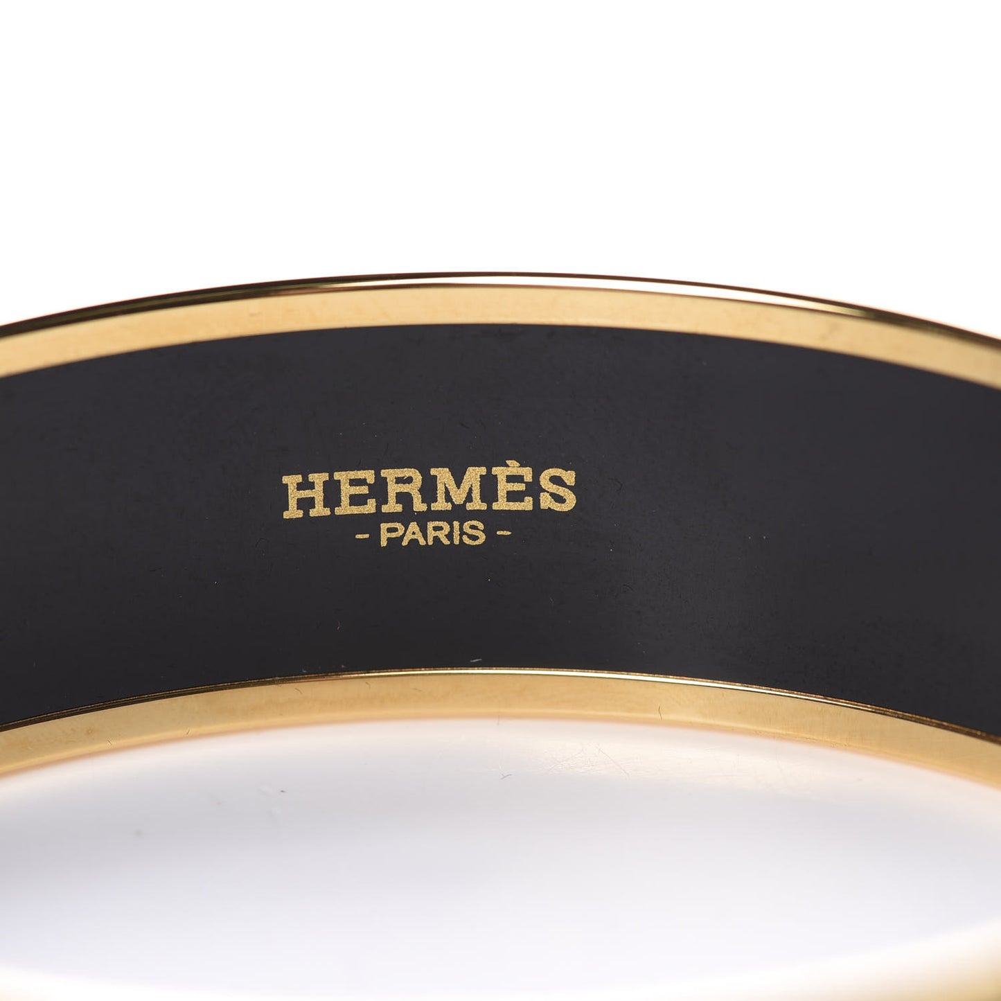 Enamel Printed Wide Balcons du Guadalquivir Bracelet 70 Gold