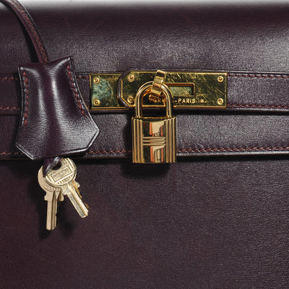 Hermes Box Kelly Sellier 32 Quetsche 5 of 9