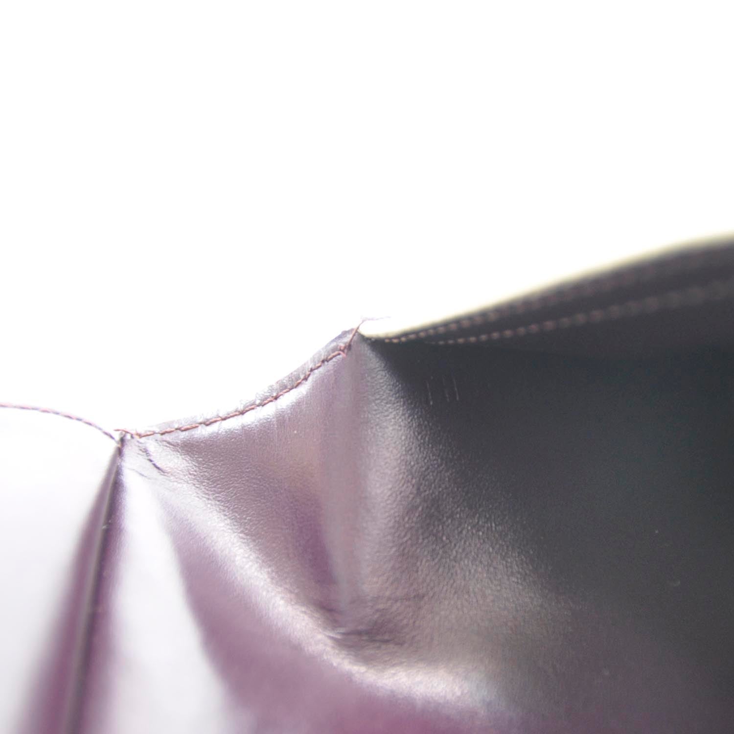 Louis Vuitton Suhali Porte Tresor International Wallet Plum 8 of 8