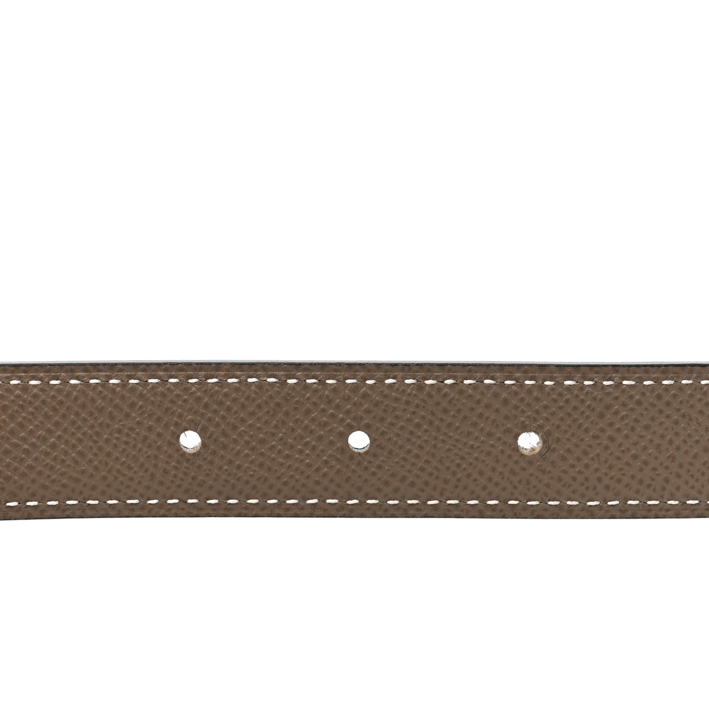 Epsom Swift 24mm Mini H Belt 85 34 Etoupe Black