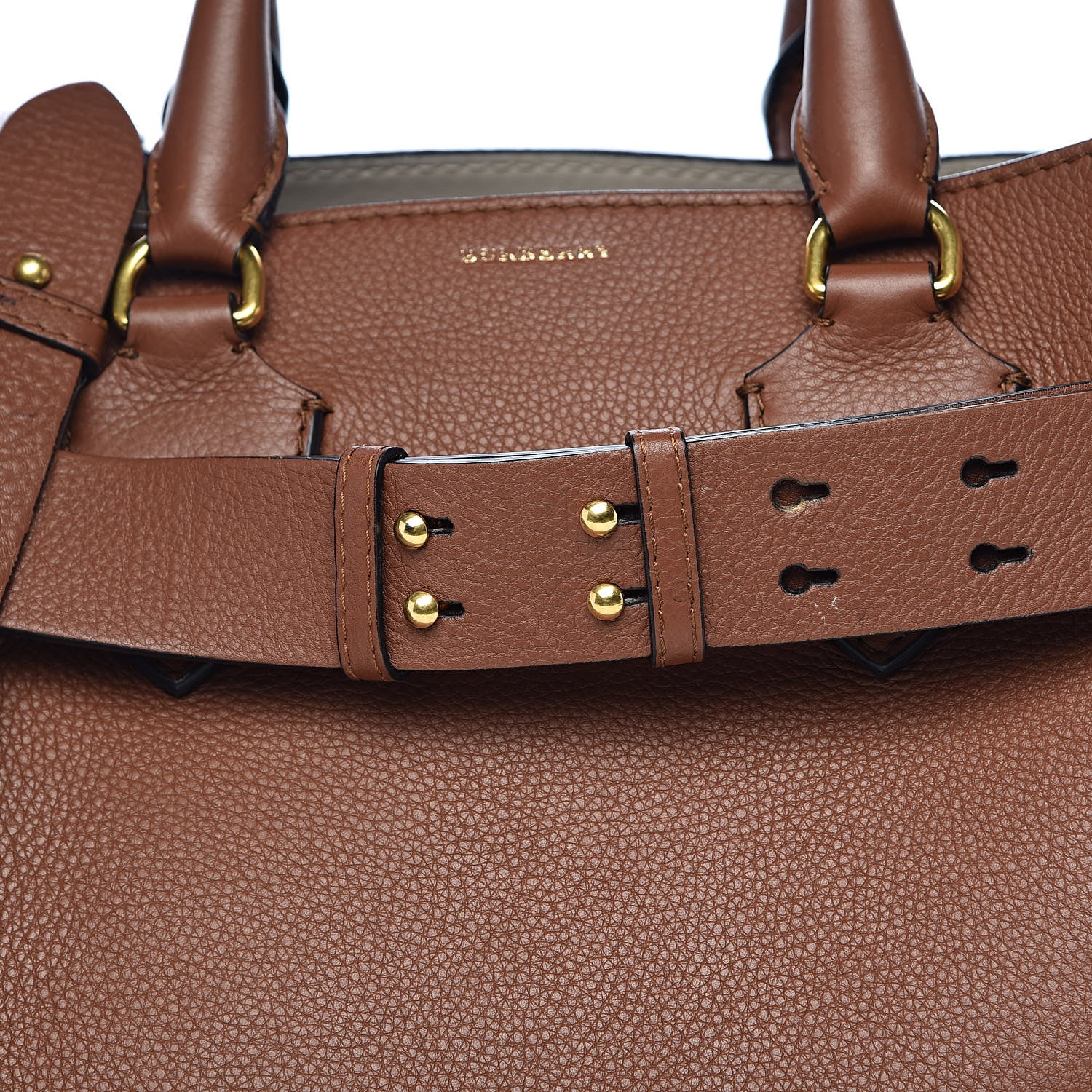 Burberry Soft Grain Calfskin Medium Belt Bag Tan 22 of 22