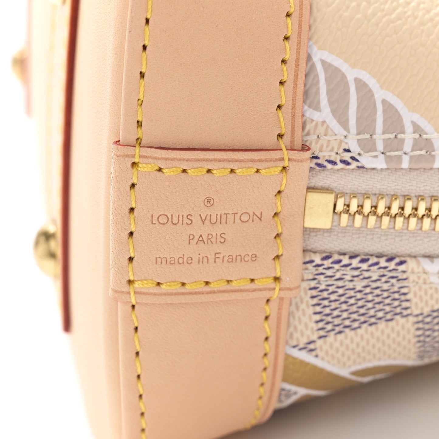 Damier Azur Nautical Alma BB
