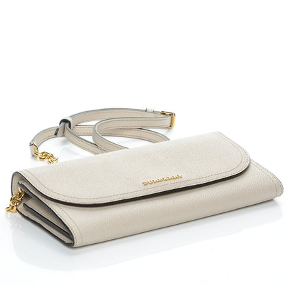 Burberry Grainy Calfskin Henley Wallet On Chain Limestone 4 of 8