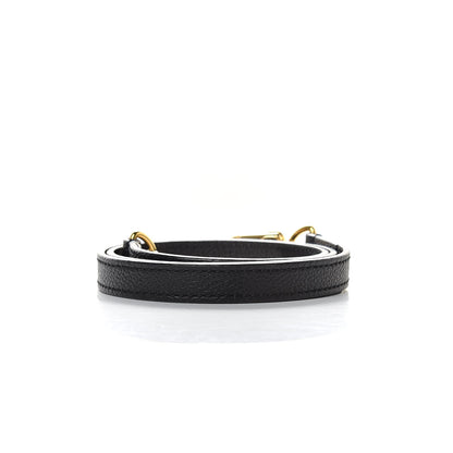Louis Vuitton Calfskin Mazarine MM Shoulder Strap Black 2 of 3