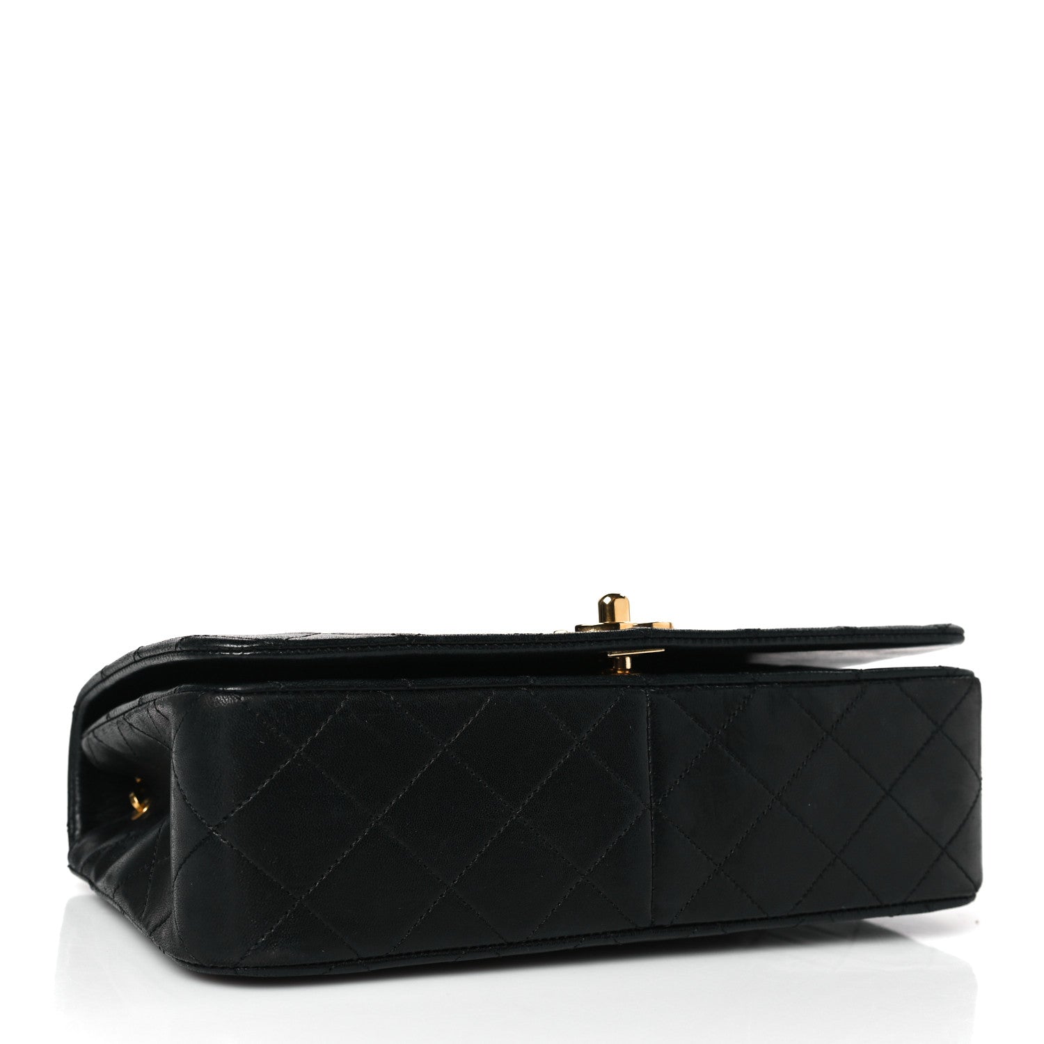 Chanel Lambskin Quilted Small Single Flap Black 4 of 9