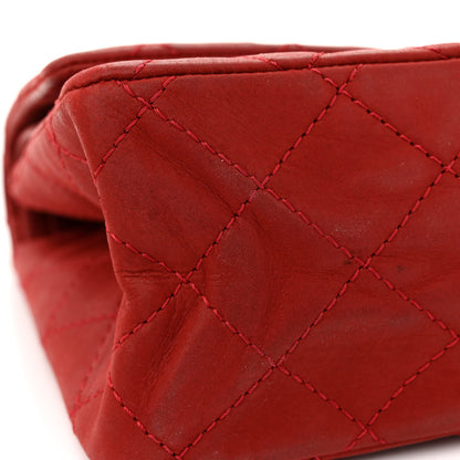 Chanel Iridescent Calfskin Quilted 2.55 Reissue 226 Flap Red 15 of 15