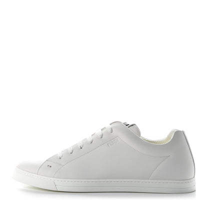 Fendi Calfskin Monster Micro Bag Bugs Mens Low Top Sneakers 12 White 1 of 9