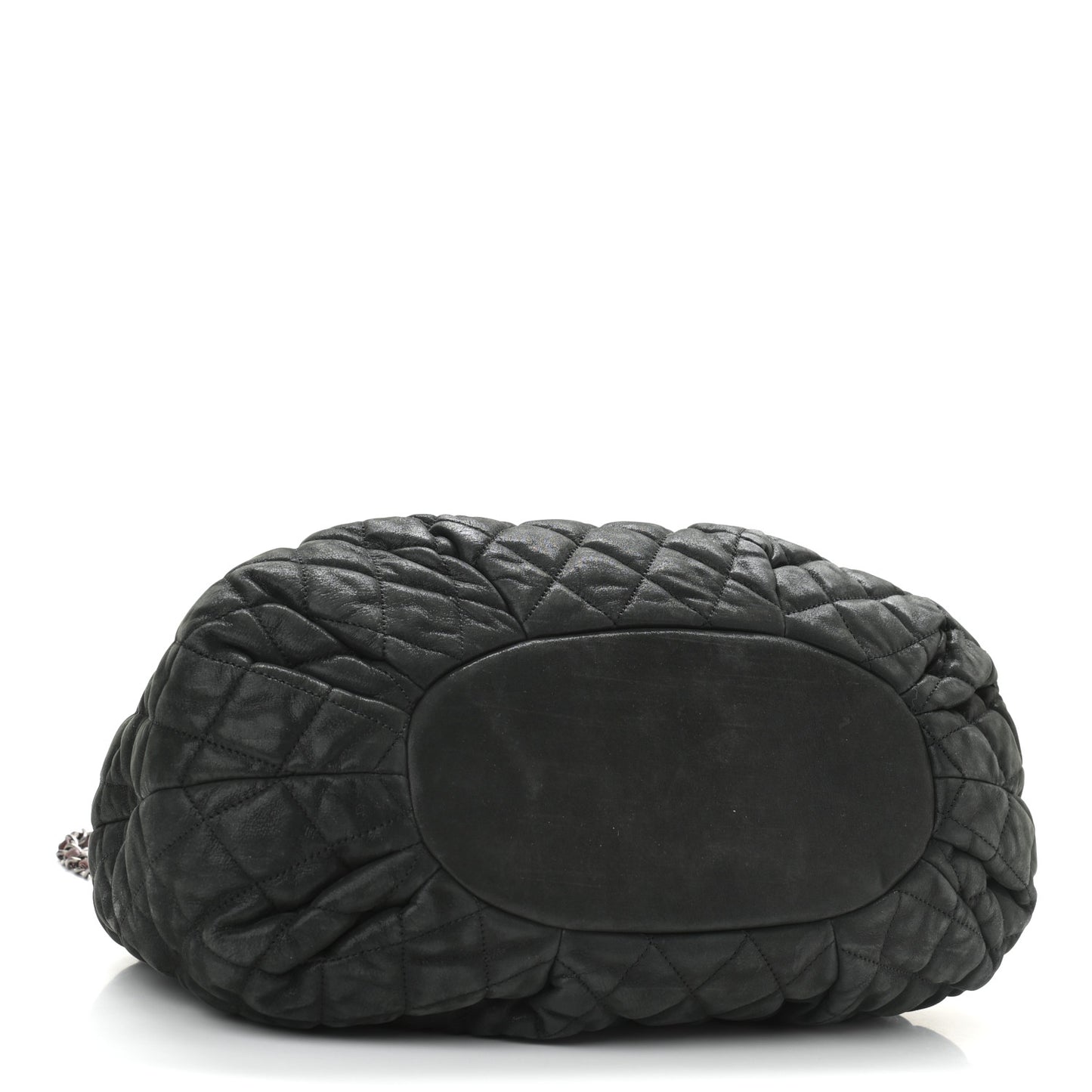 Iridescent Calfskin Small In The Mix Tote Black