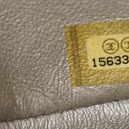 Chanel Iridescent Calfskin Quilted Mini Rectangular Flap Beige Clair 9 of 10