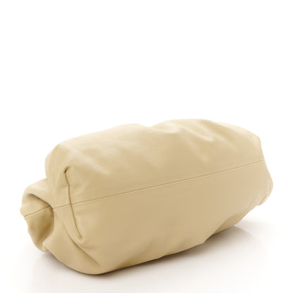 Bottega Veneta Smooth Butter Calf The Pouch Oversized Clutch Tapioca 4 of 11