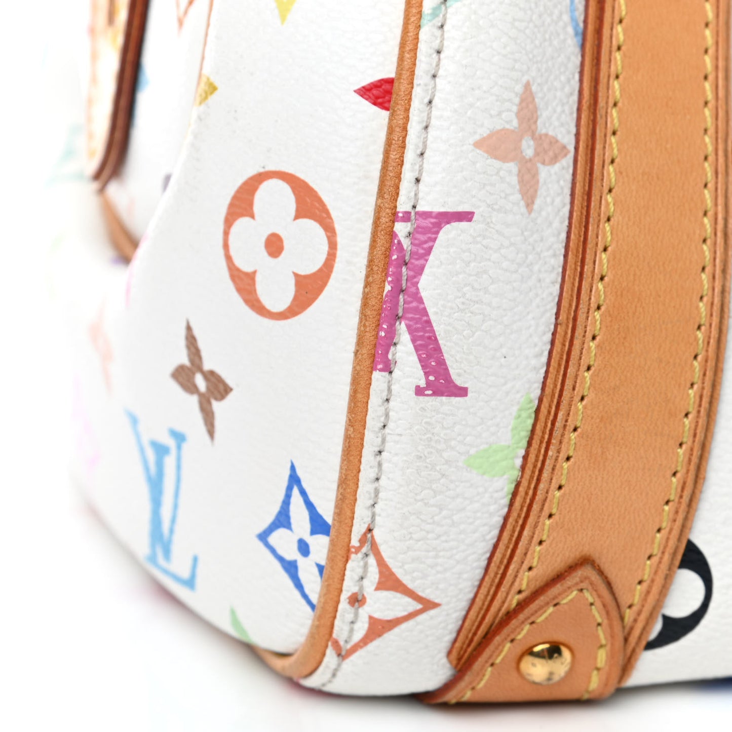 Monogram Multicolor Priscilla White