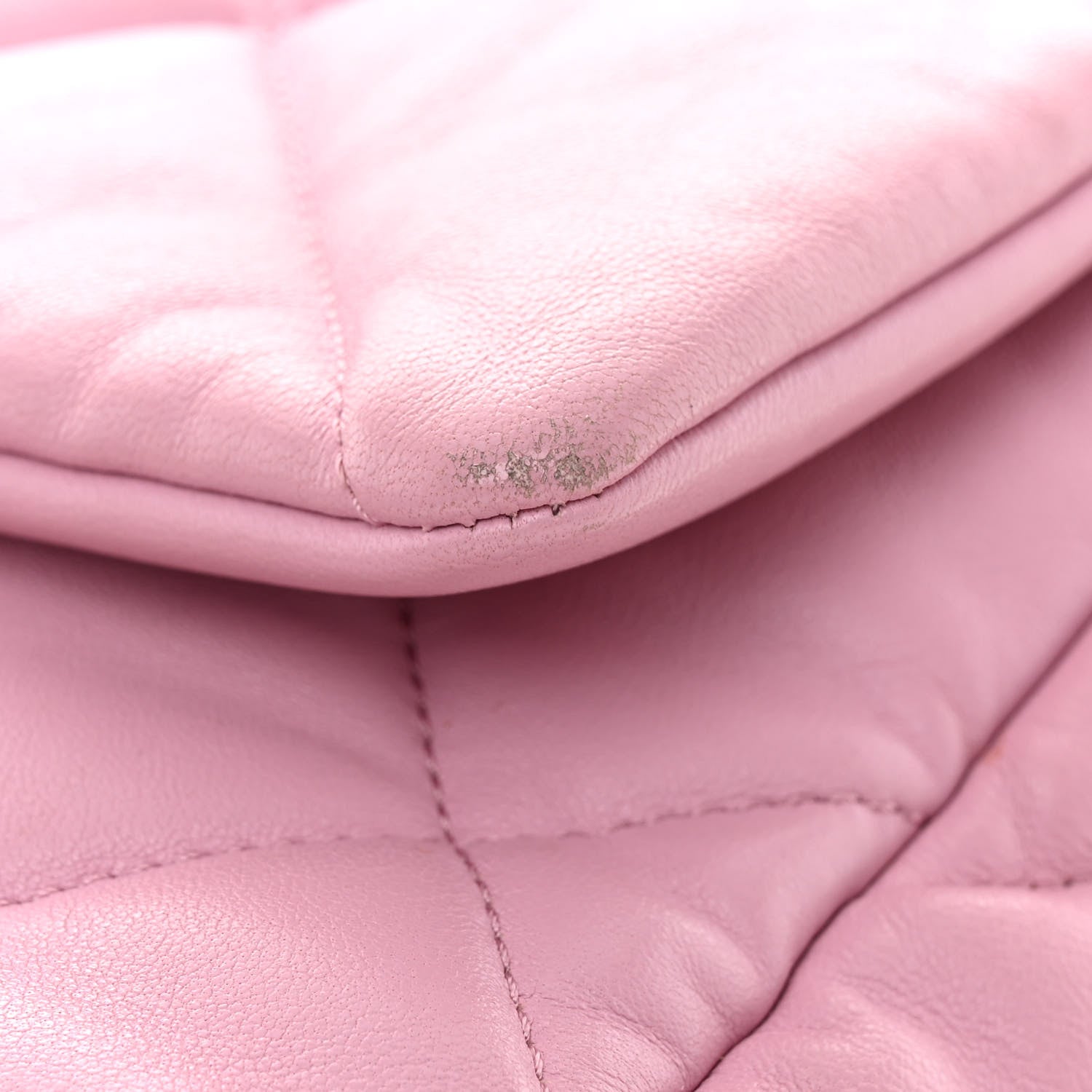 Chanel Lambskin Quilted Medium Chanel 19 Flap Pink 14 of 17