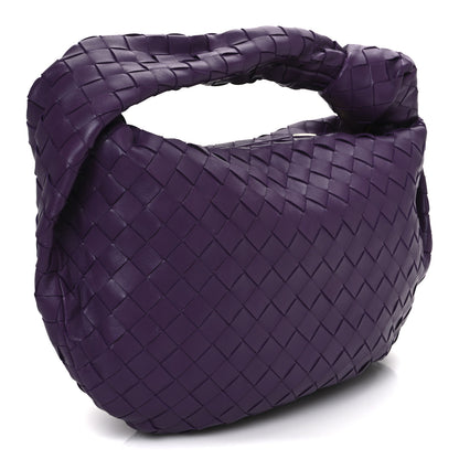 Bottega Veneta Nappa Intrecciato Teen Jodie Hobo Eggplant 4 of 22